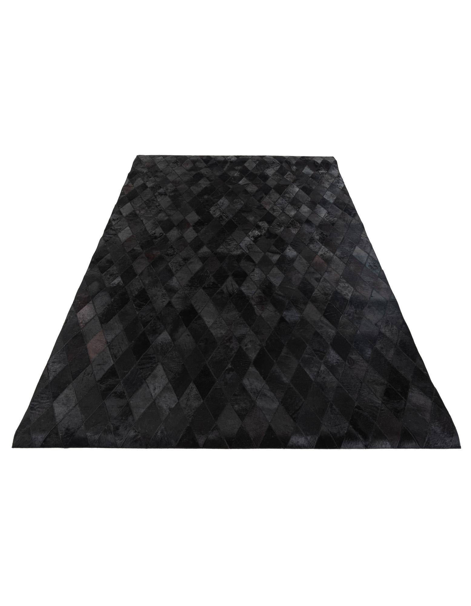 5' 2 x 7' 11 Cowhide Stocks Rug