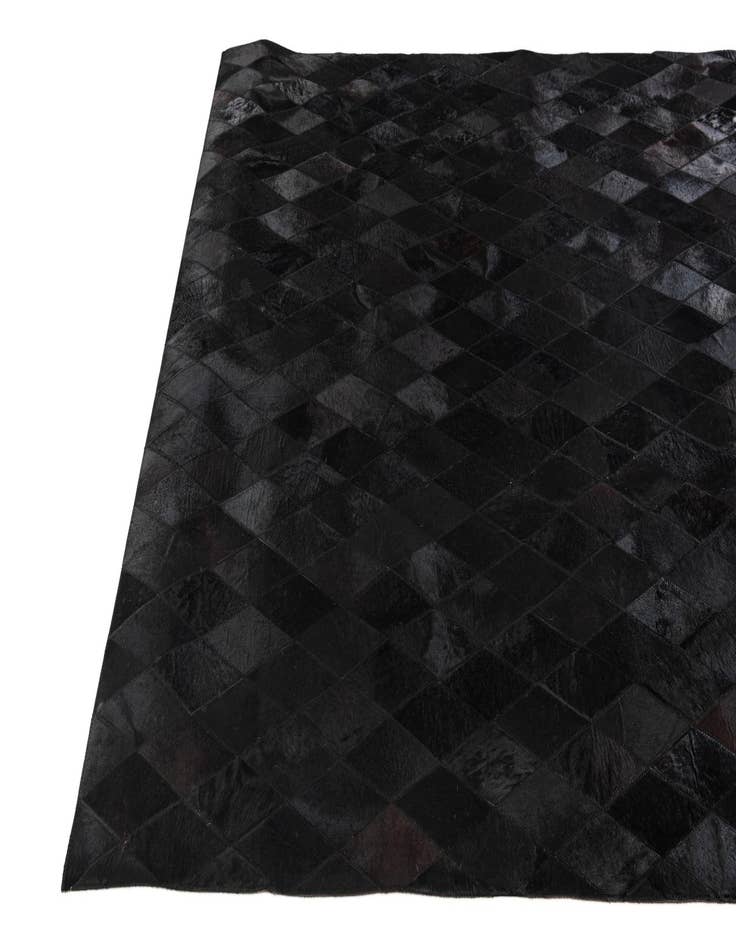 Detail image of 5' 2 x 7' 11 Cowhide Stocks Rug