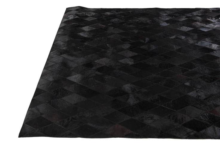 Detail image of 5' 2 x 7' 11 Cowhide Stocks Rug