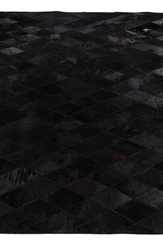 Detail image of 5' 2 x 7' 11 Cowhide Stocks Rug