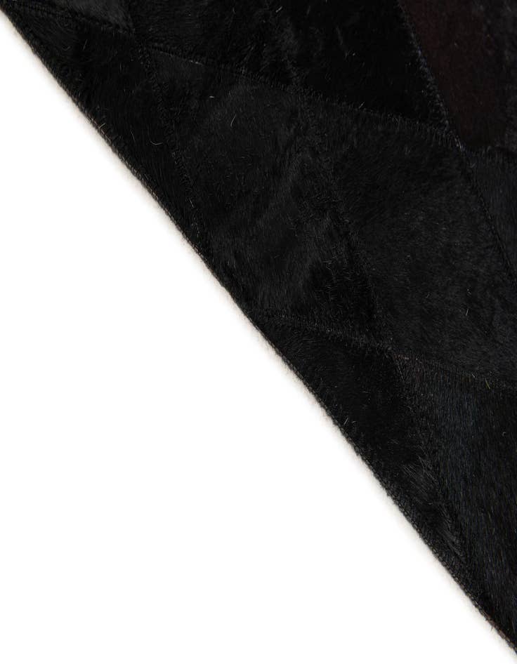 Detail image of 5' 2 x 7' 11 Cowhide Stocks Rug