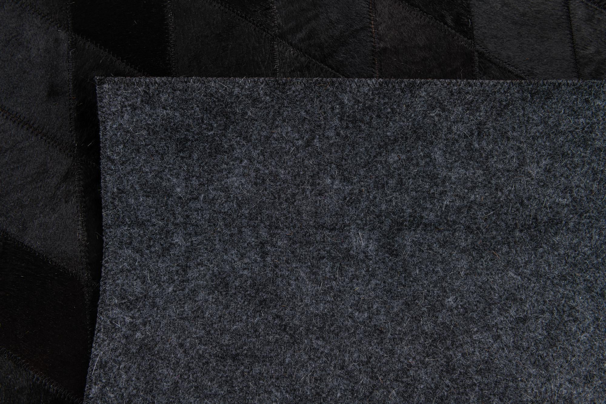 5' 2 x 7' 11 Cowhide Stocks Rug