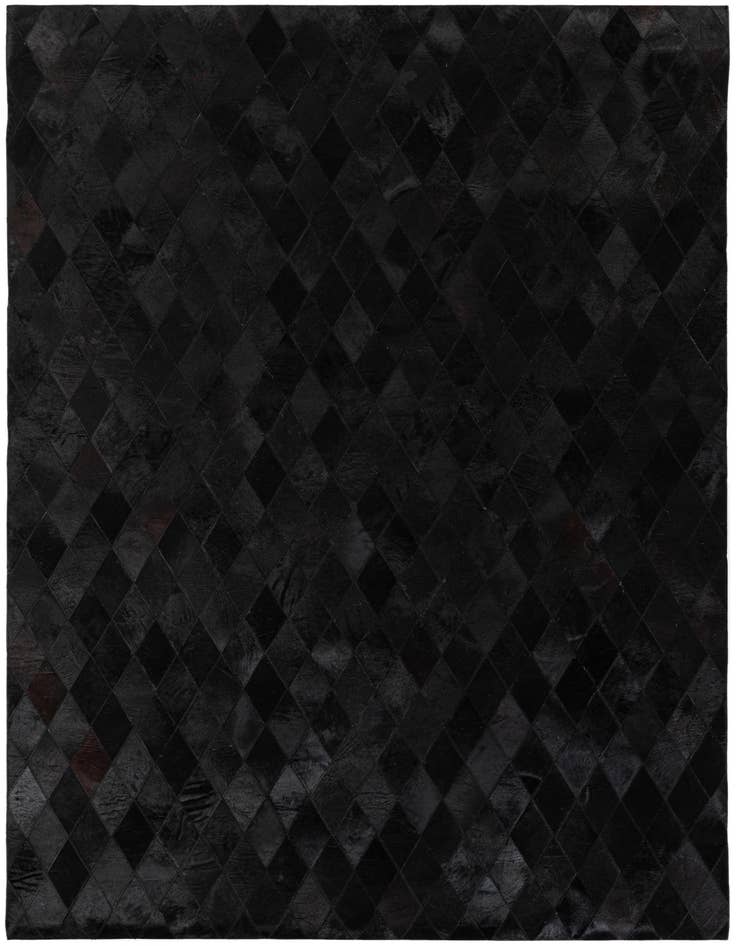 Detail image of 5' 2 x 7' 11 Cowhide Stocks Rug