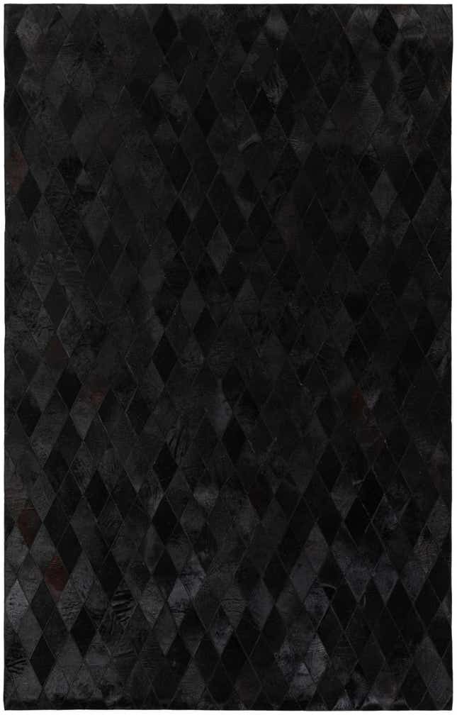 5' 2 x 7' 11 Cowhide Stocks Rug