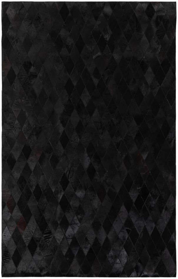 Detail image of 5' 2 x 7' 11 Cowhide Stocks Rug
