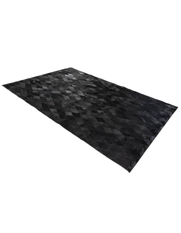 Detail image of 5' 2 x 7' 11 Cowhide Stocks Rug