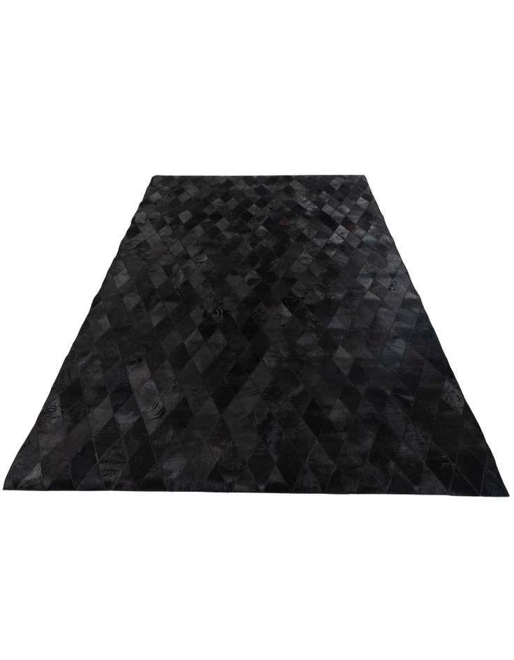 Detail image of 5' 2 x 7' 11 Cowhide Stocks Rug