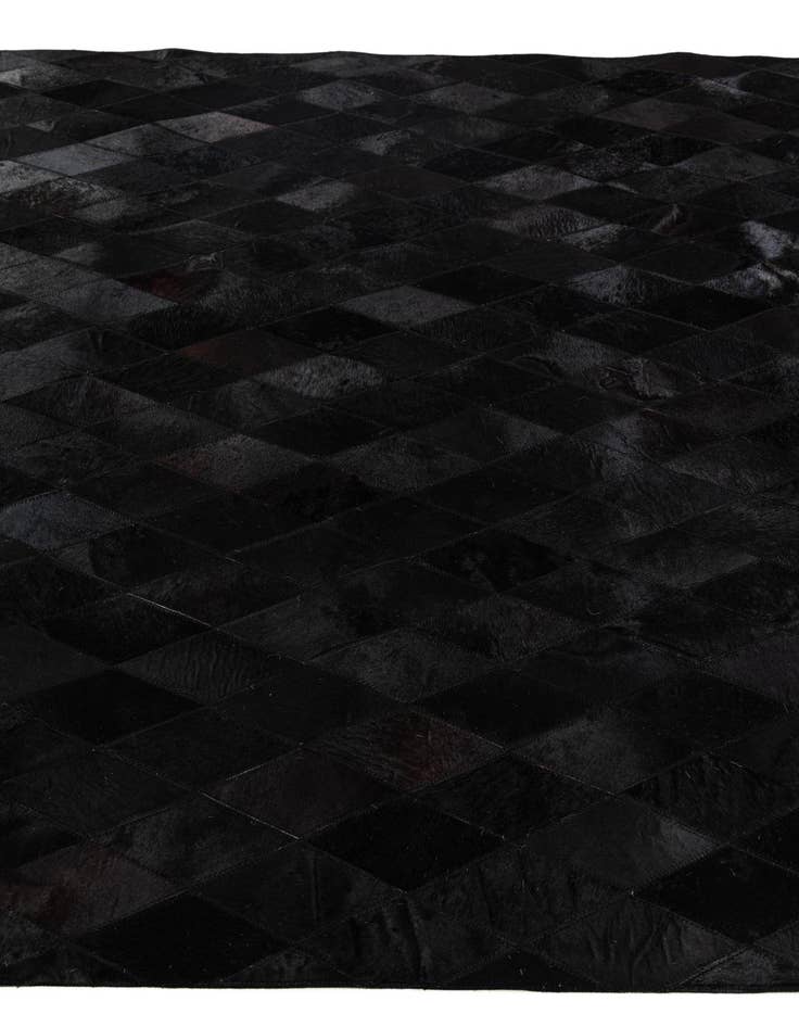 Detail image of 5' 2 x 7' 11 Cowhide Stocks Rug