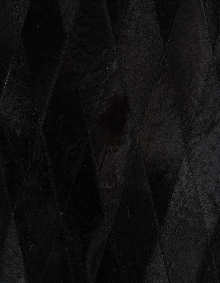 Detail image of 5' 2 x 7' 11 Cowhide Stocks Rug