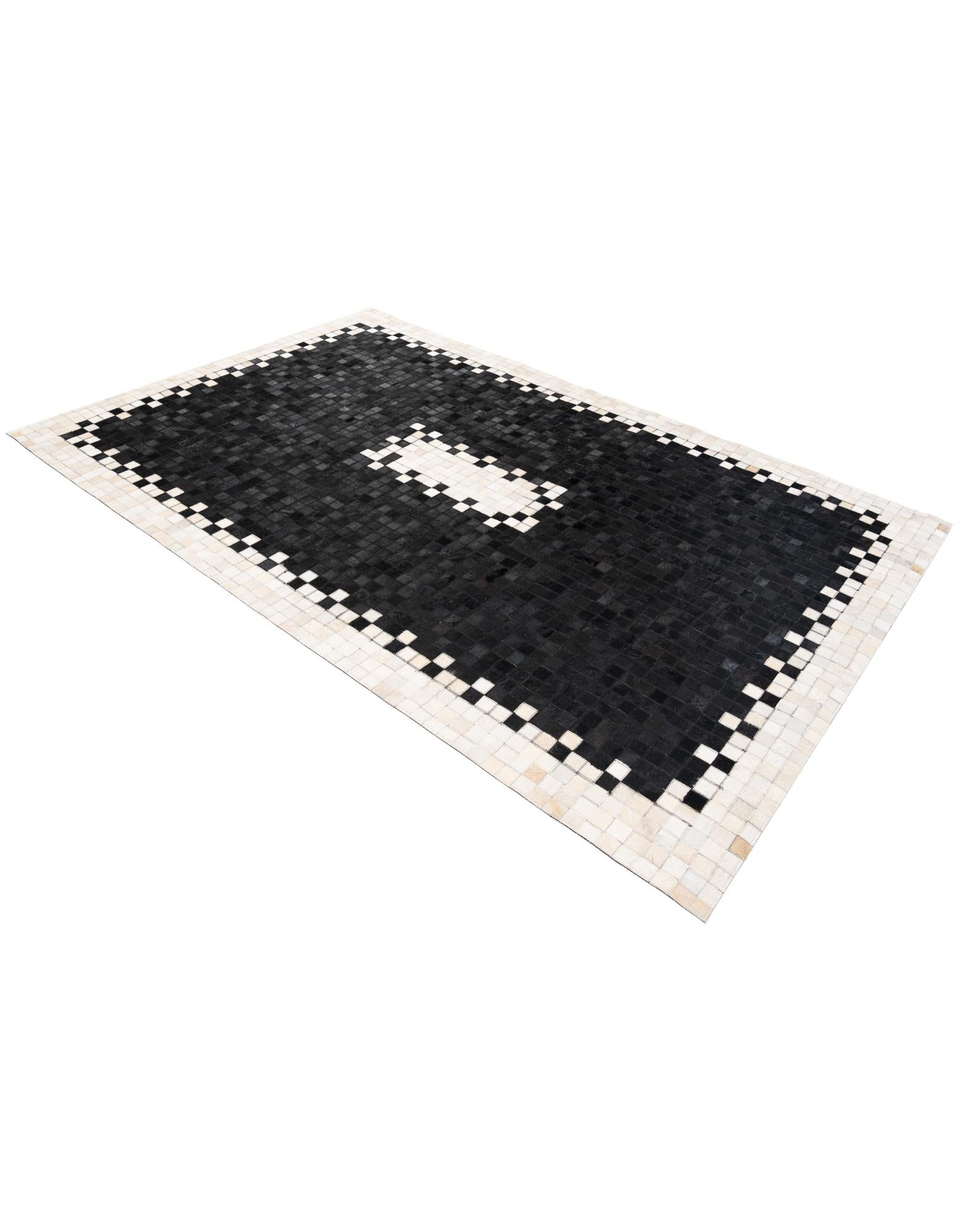 5' 2 x 7' 11 Cowhide Stocks Rug