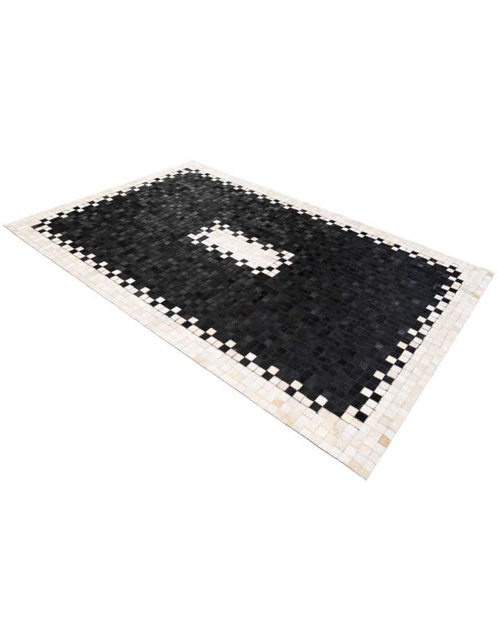 5' 2 x 7' 11 Cowhide Stocks Rug