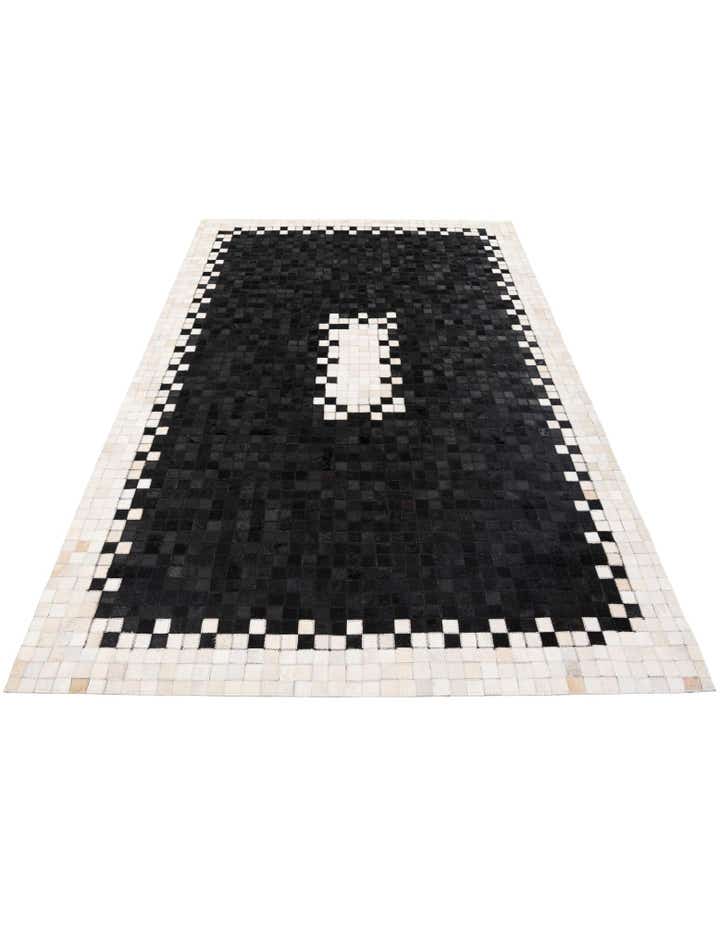 5' 2 x 7' 11 Cowhide Stocks Rug