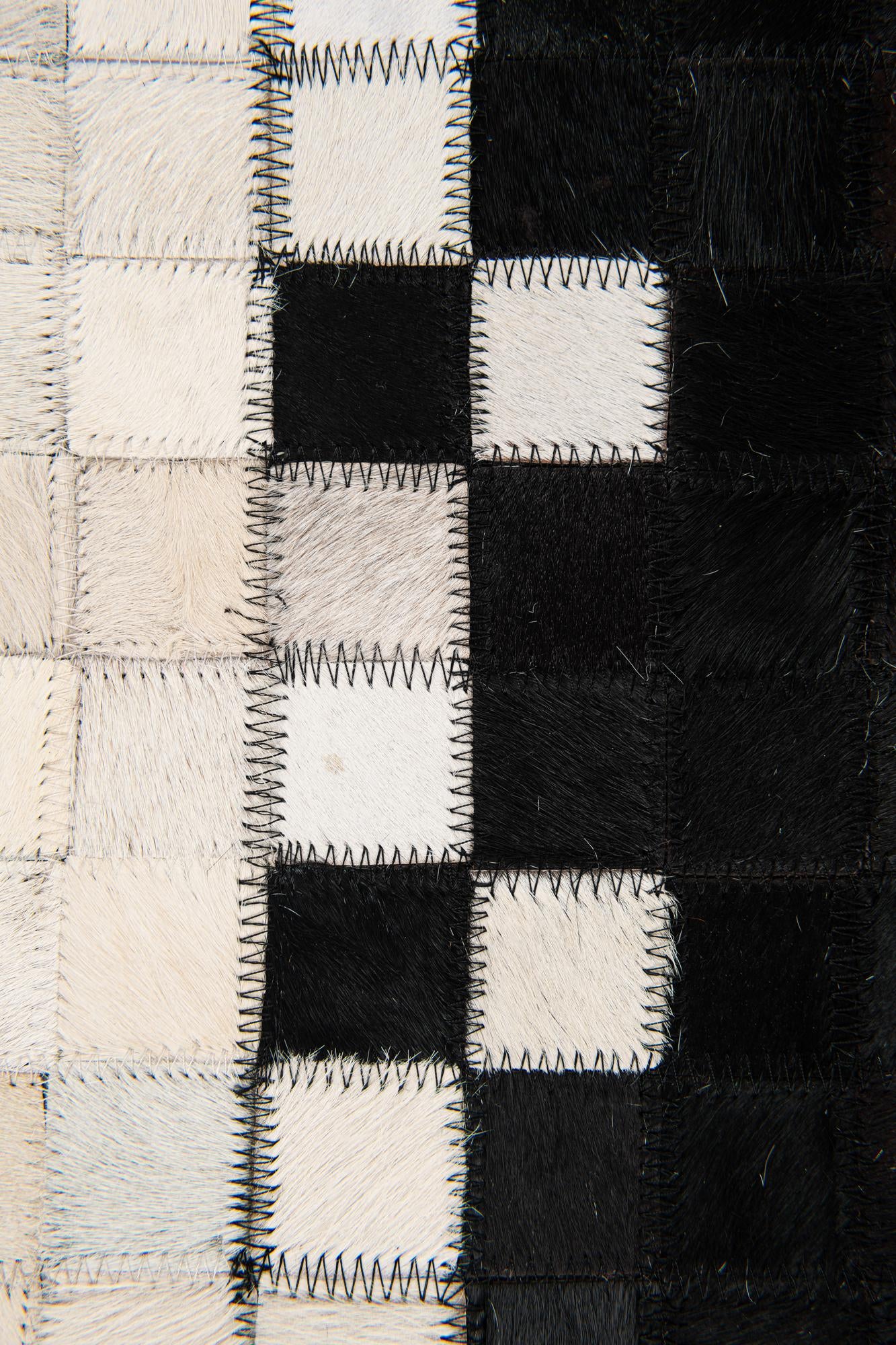 5' 2 x 7' 11 Cowhide Stocks Rug
