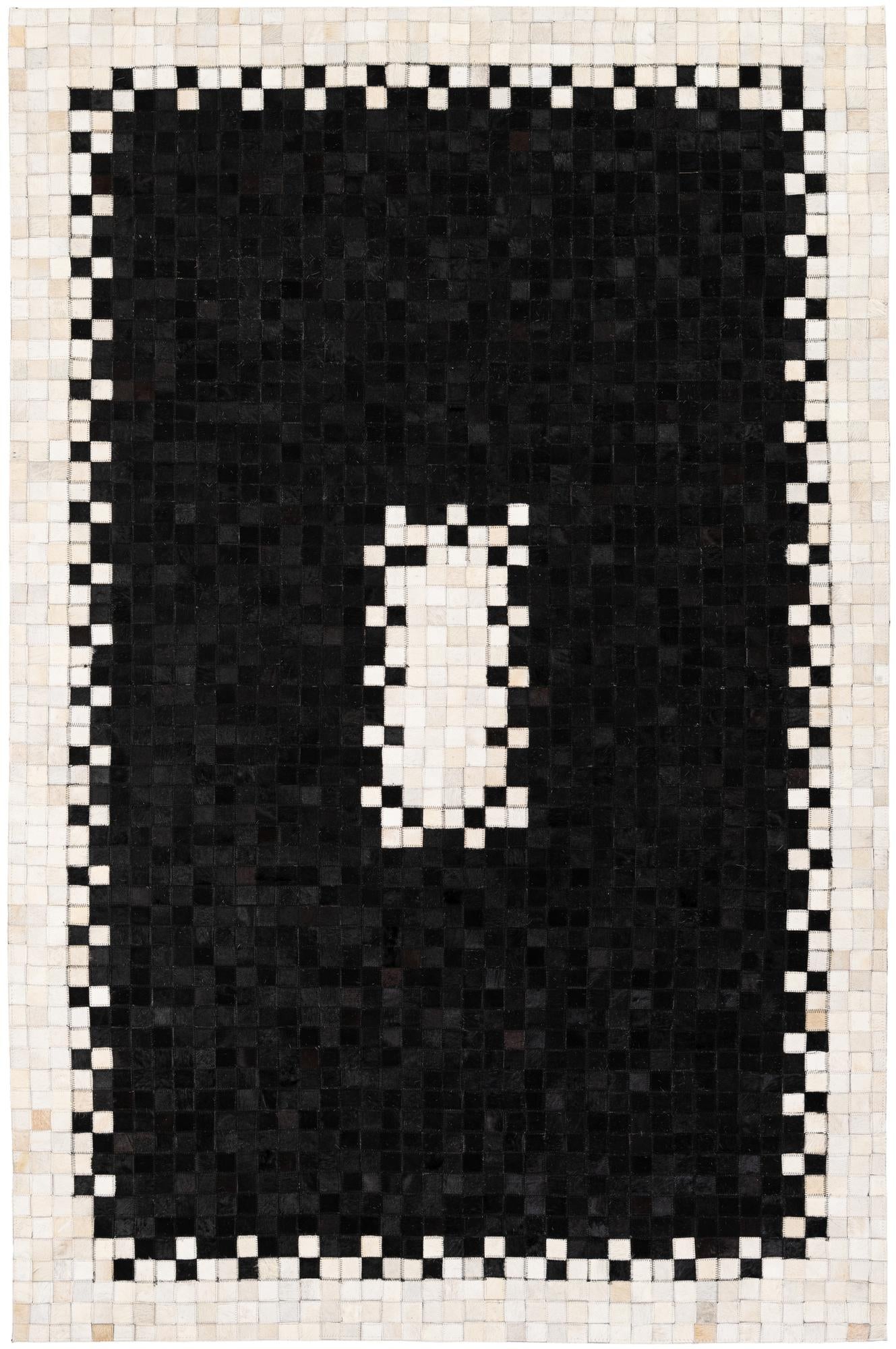 5' 2 x 7' 11 Cowhide Stocks Rug