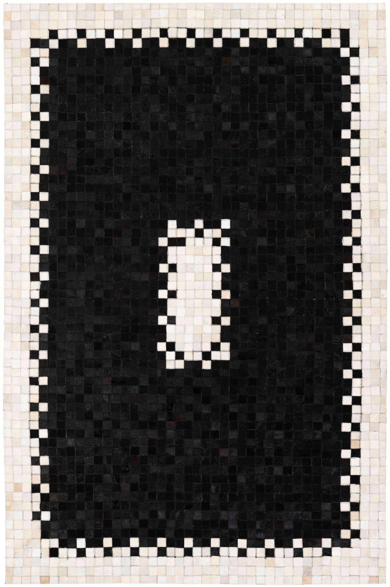 5' 2 x 7' 11 Cowhide Stocks Rug