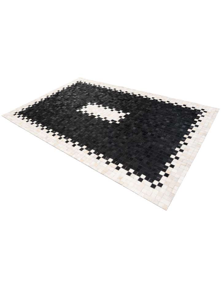 5' 2 x 8' 1 Cowhide Stocks Rug