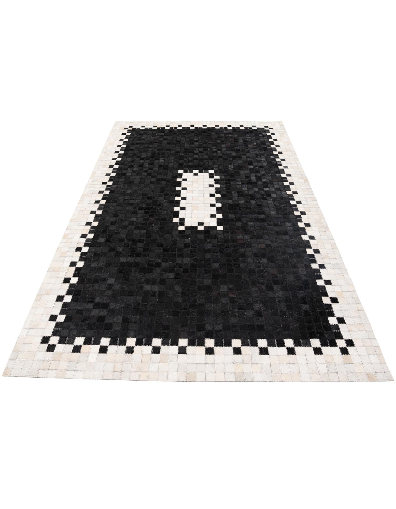 5' 2 x 8' 1 Cowhide Stocks Rug