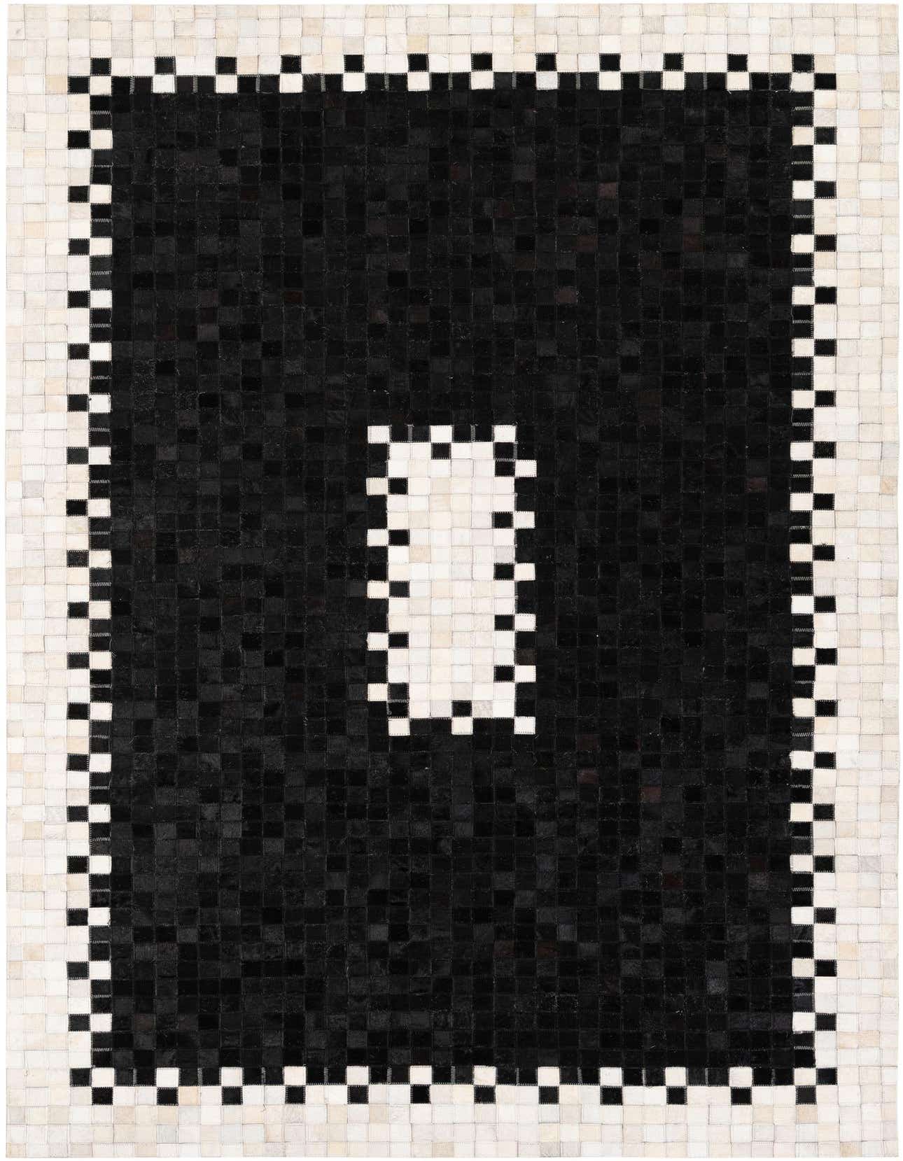 5' 2 x 8' 1 Cowhide Stocks Rug