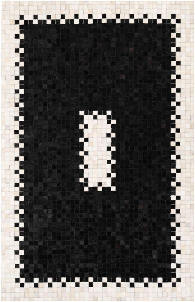 5' 2 x 8' 1 Cowhide Stocks Rug