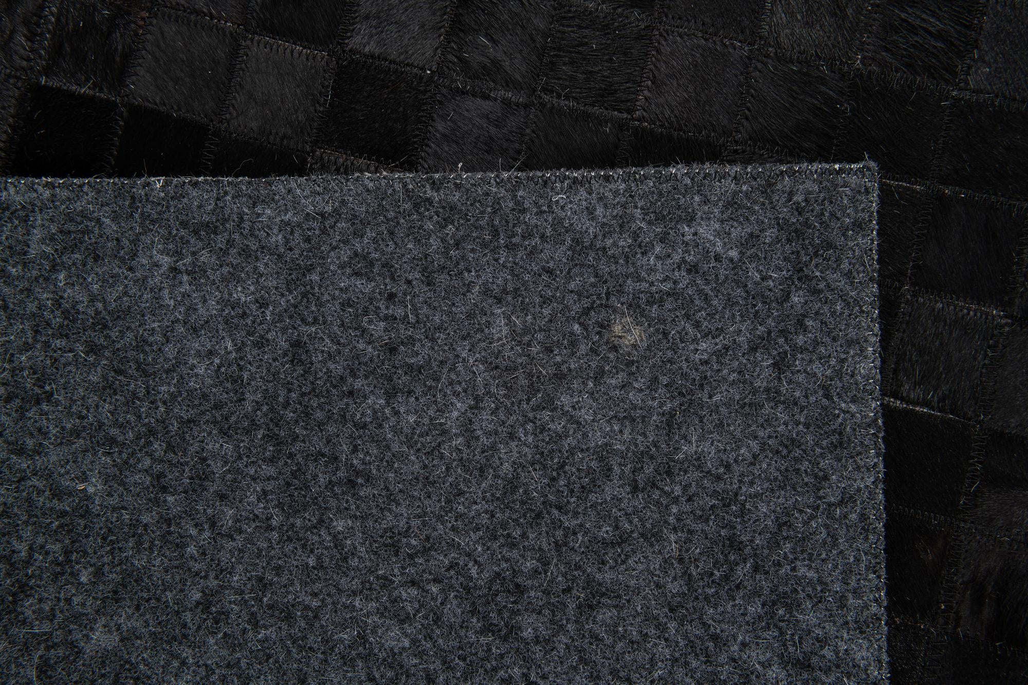 4' 11 x 7' 11 Cowhide Stocks Rug