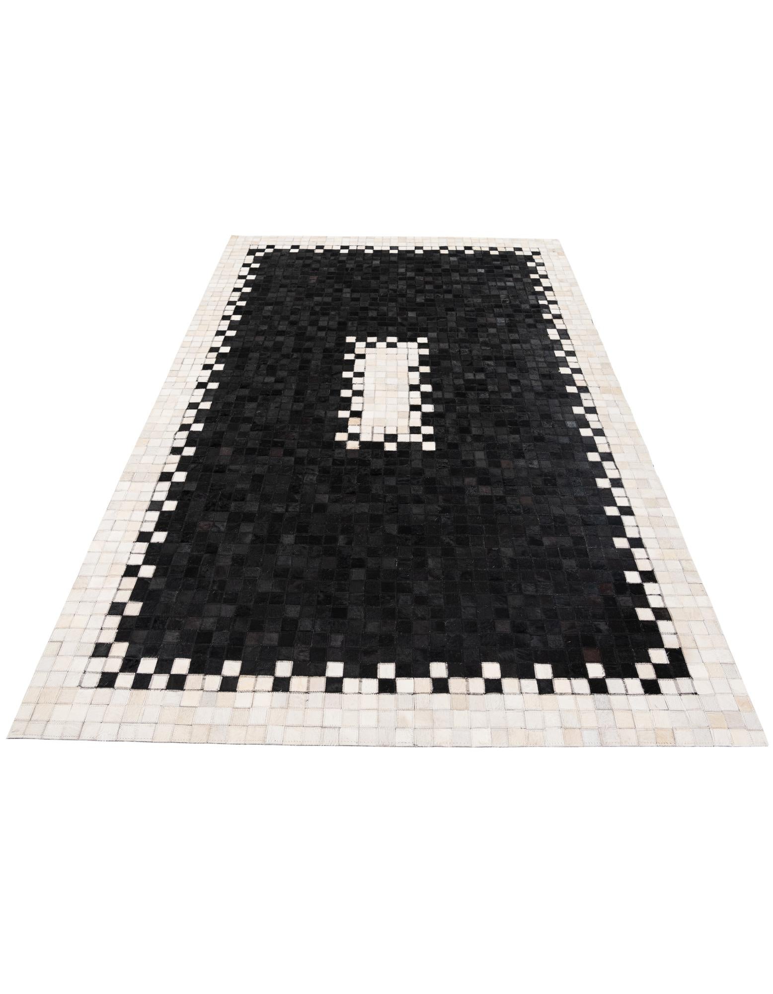 5' 1 x 7' 11 Cowhide Stocks Rug