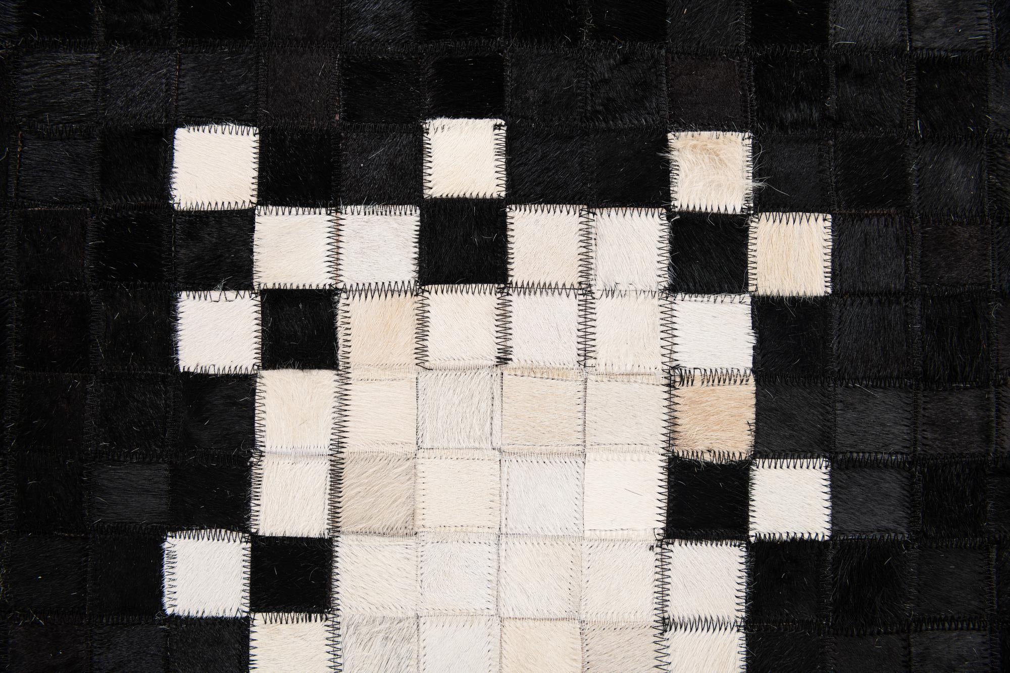 5' 1 x 7' 11 Cowhide Stocks Rug