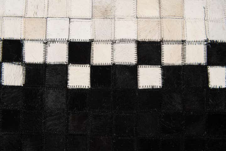 5' 1 x 7' 11 Cowhide Stocks Rug