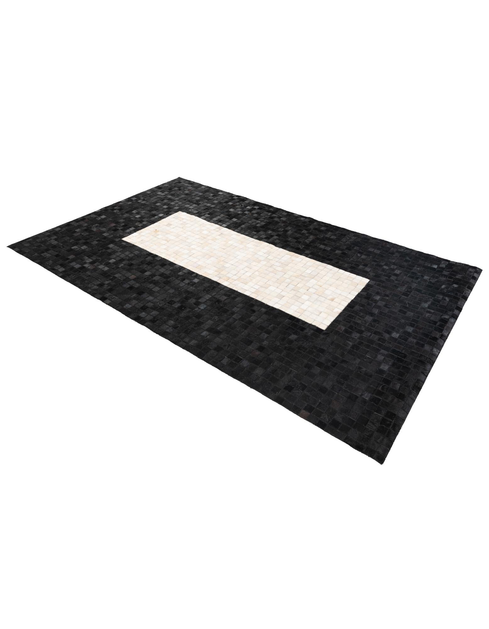 5' x 8' Cowhide Stocks Rug