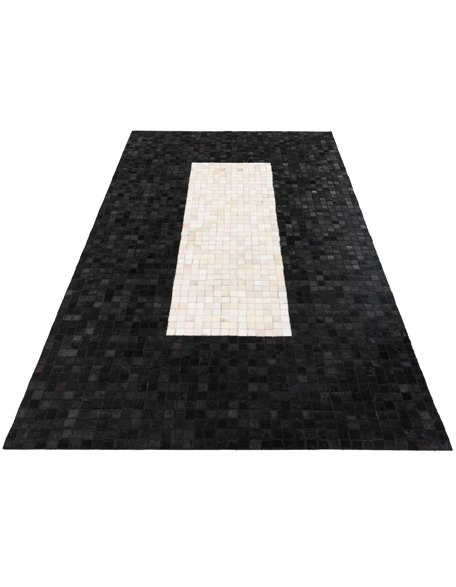 5' x 8' Cowhide Stocks Rug