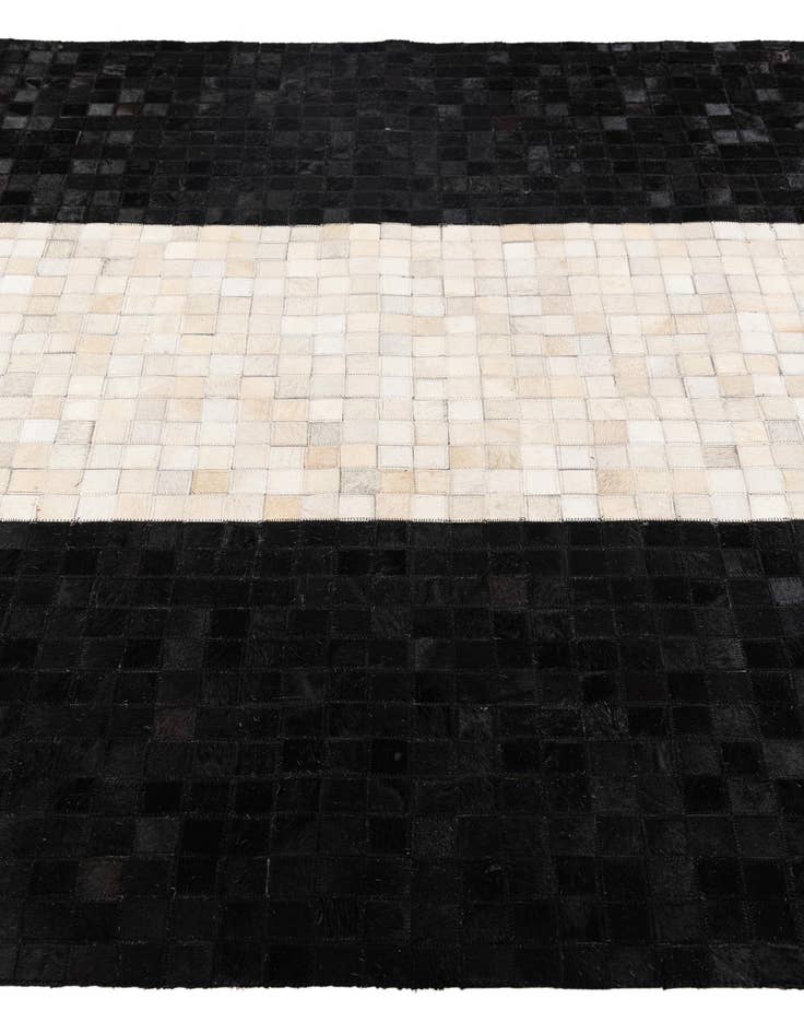 Detail image of 5' x 8' Cowhide Stocks Rug