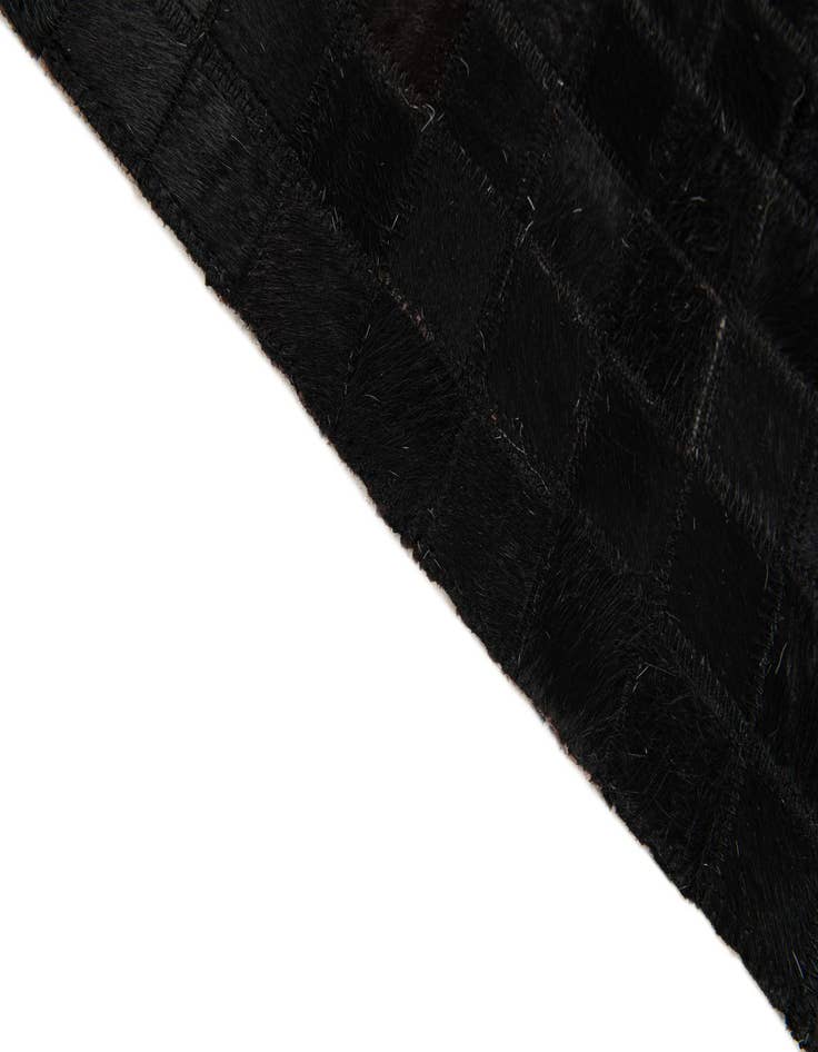 Detail image of 5' x 8' Cowhide Stocks Rug