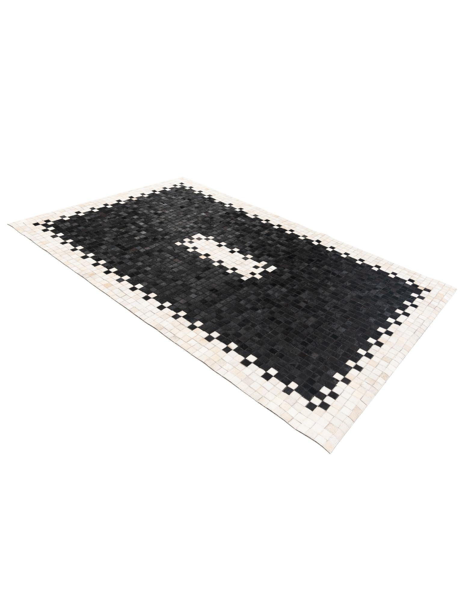 5' 1 x 7' 11 Cowhide Stocks Rug