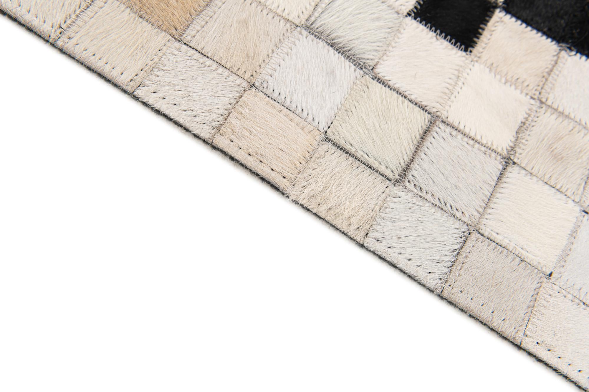 5' 1 x 7' 11 Cowhide Stocks Rug