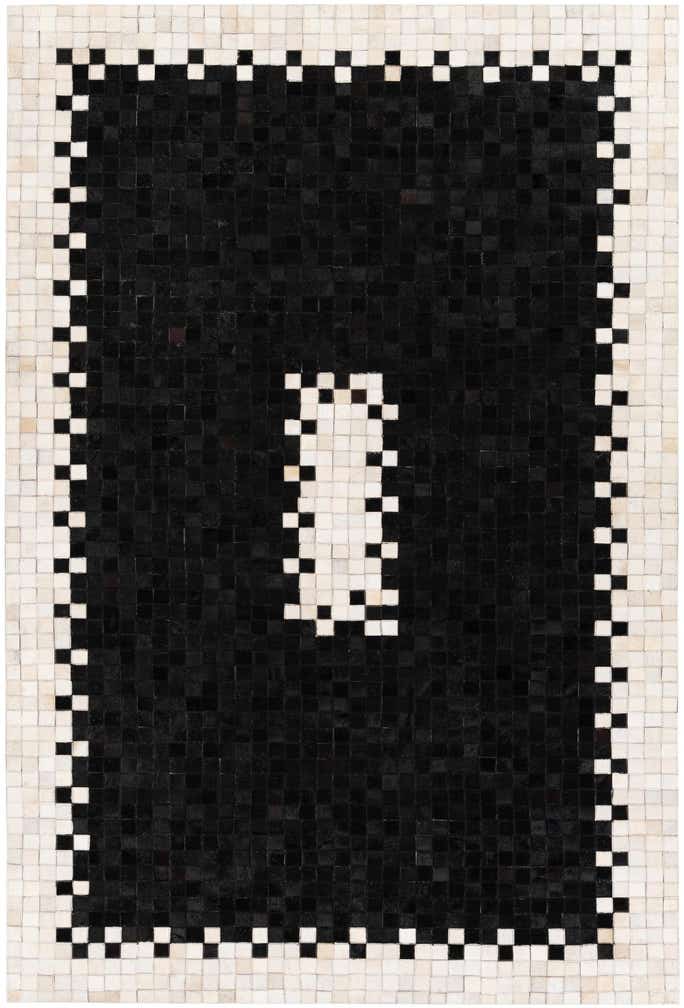 5' 1 x 7' 11 Cowhide Stocks Rug