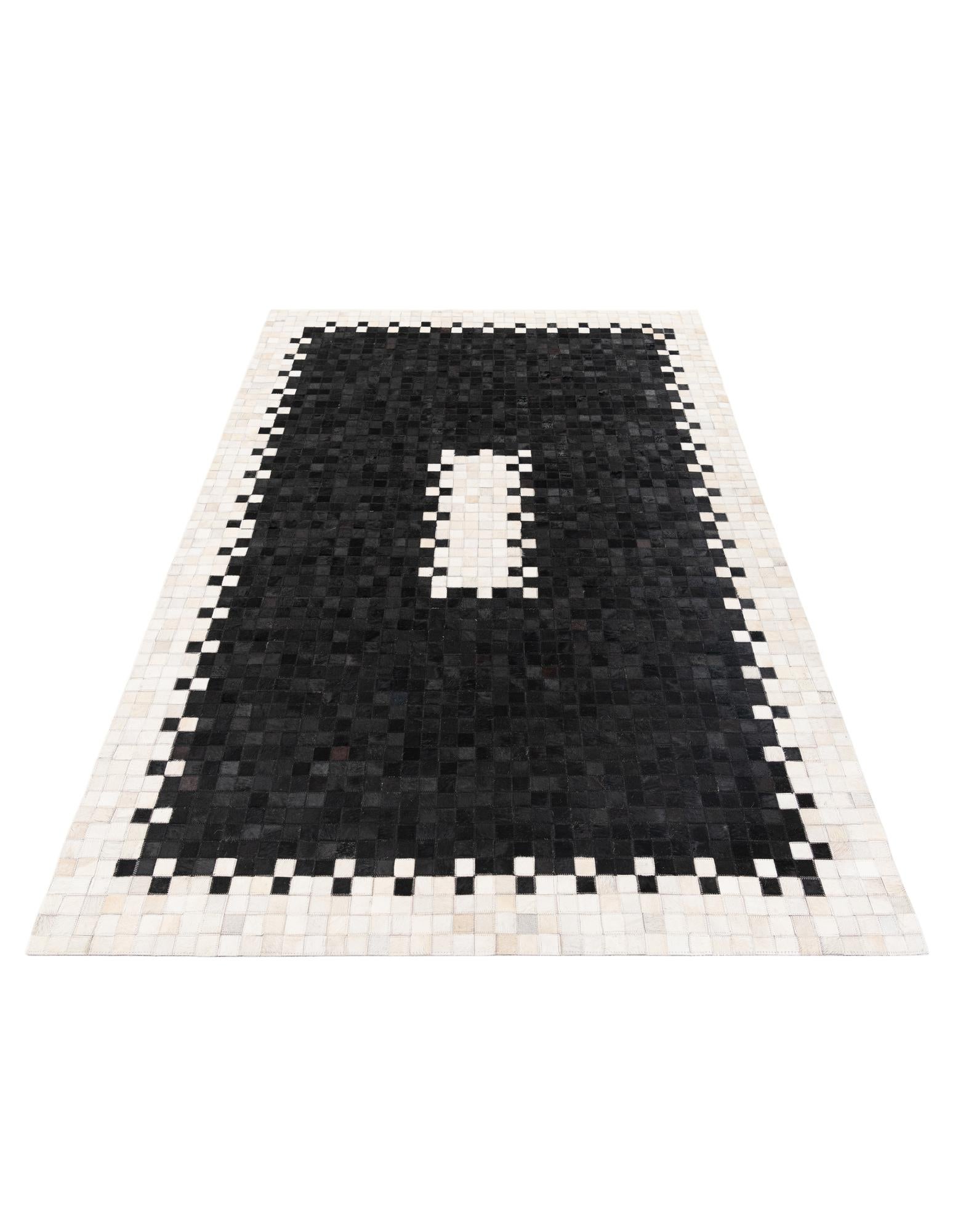 5' 2 x 7' 11 Cowhide Stocks Rug