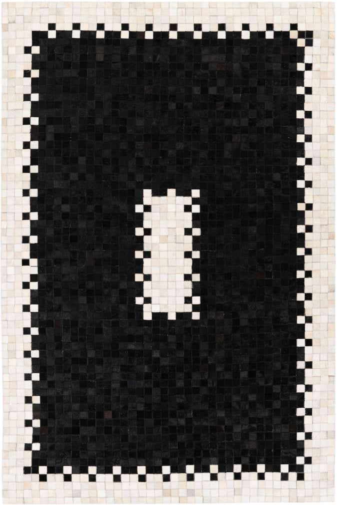 5' 2 x 7' 11 Cowhide Stocks Rug