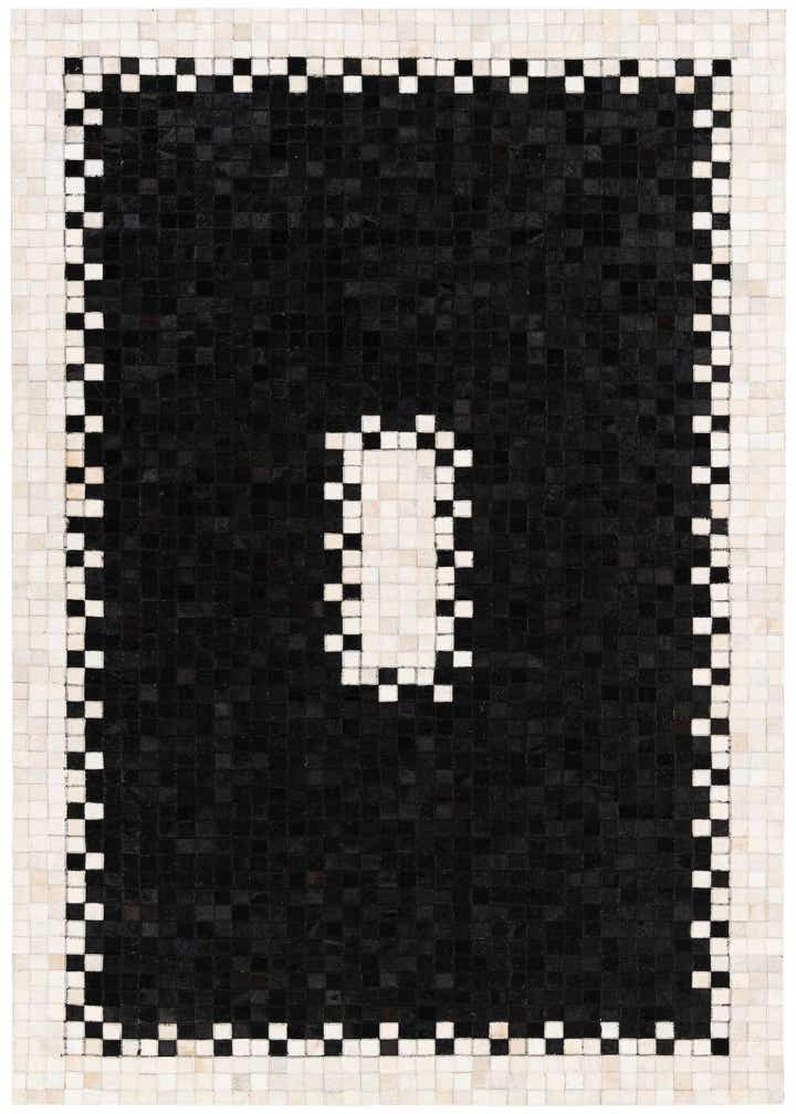 5' 1 x 7' 10 Cowhide Stocks Rug