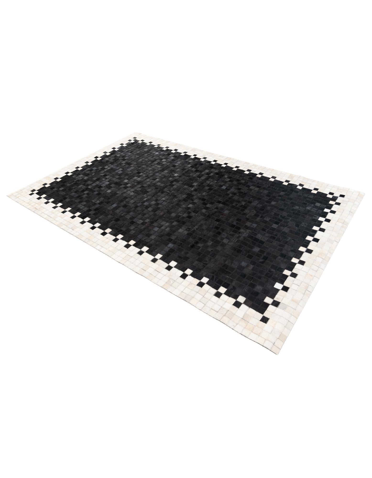 150cm x 235cm Cowhide Stocks Alfombra