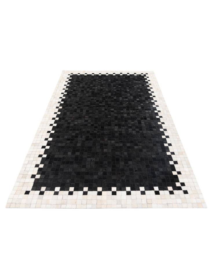 Detail image of 5' x 7' 9 Cowhide Stocks Rug