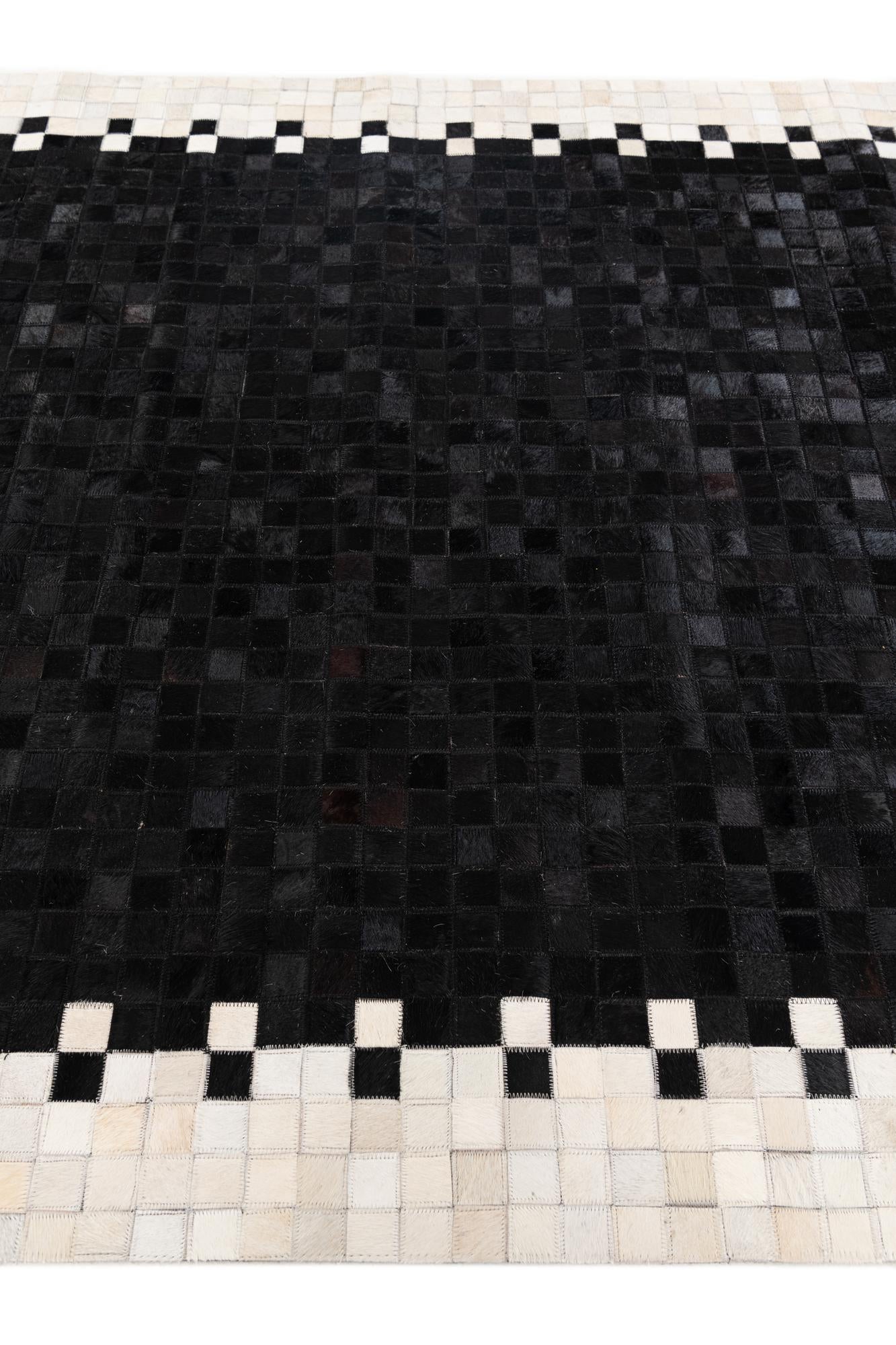 150cm x 235cm Cowhide Stocks Alfombra