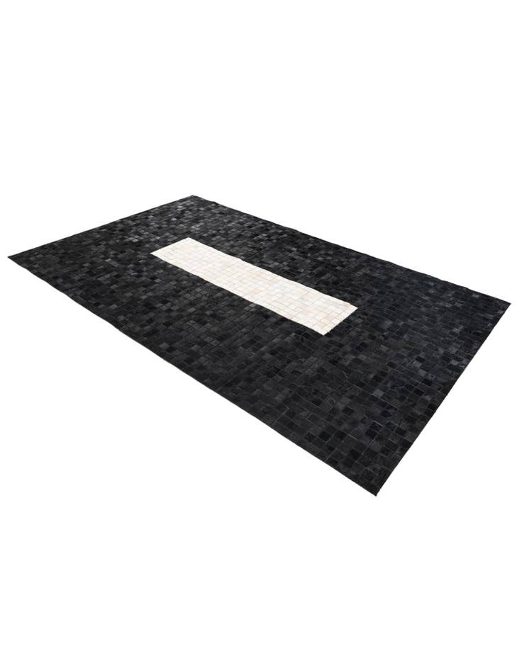 Detail image of 4' 11 x 7' 10 Cowhide Stocks Rug