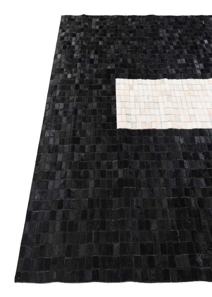 4' 11 x 7' 10 Cowhide Stocks Rug