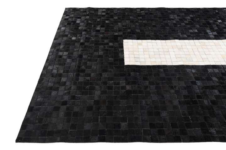 4' 11 x 7' 10 Cowhide Stocks Rug