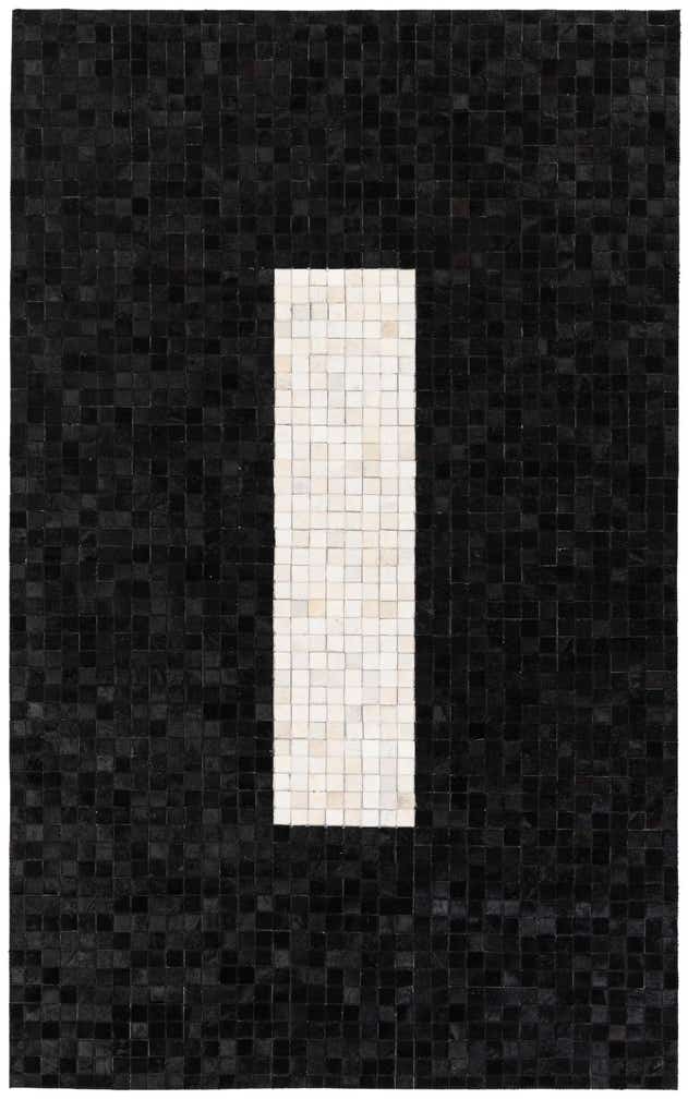 4' 11 x 7' 10 Cowhide Stocks Rug