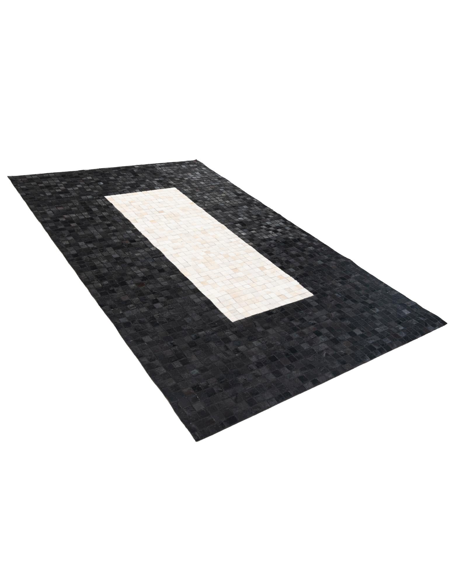 5' x 8' Cowhide Stocks Rug