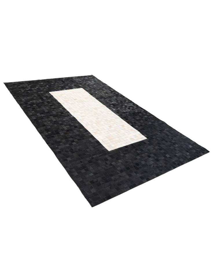 Detail image of 5' x 8' Cowhide Stocks Rug