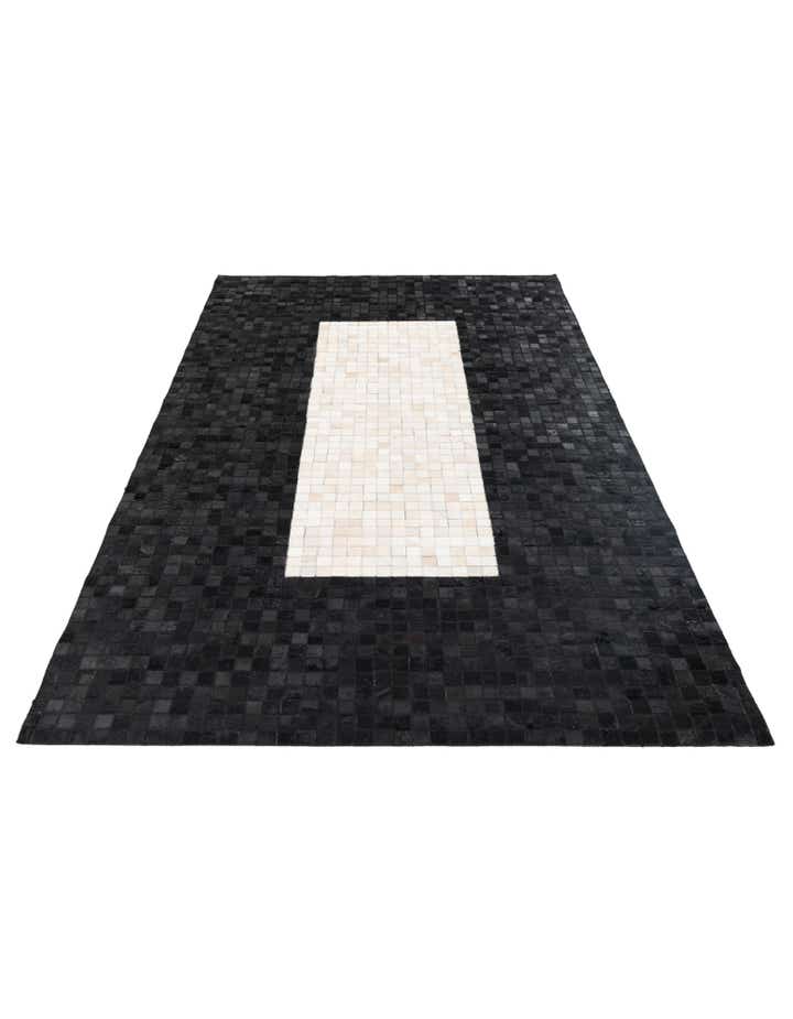 5' x 8' Cowhide Stocks Rug
