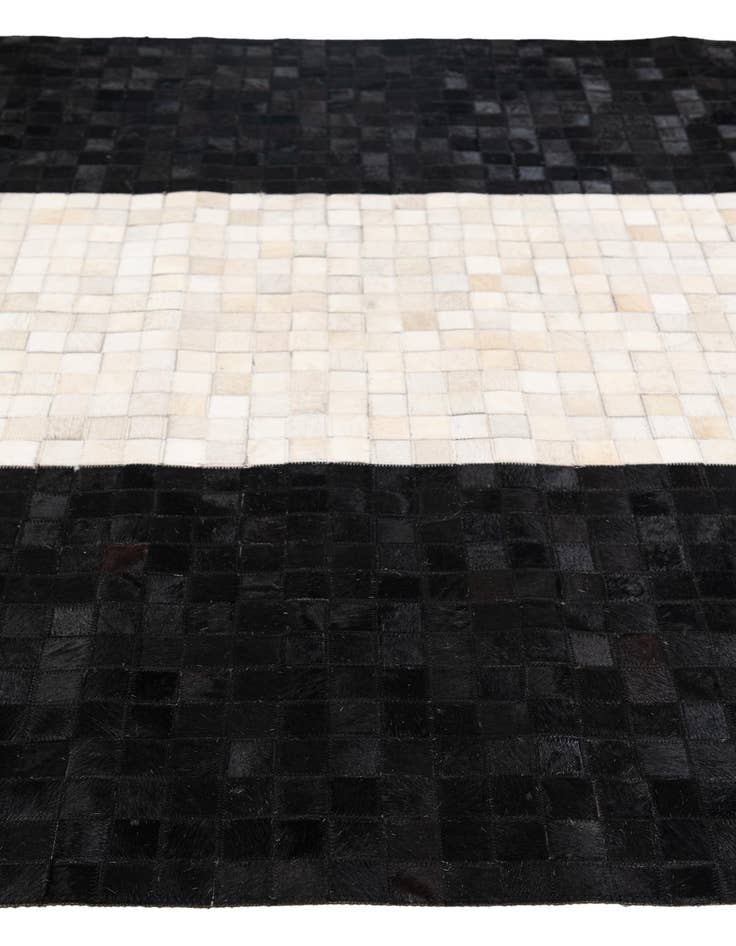 Detail image of 5' x 8' Cowhide Stocks Rug