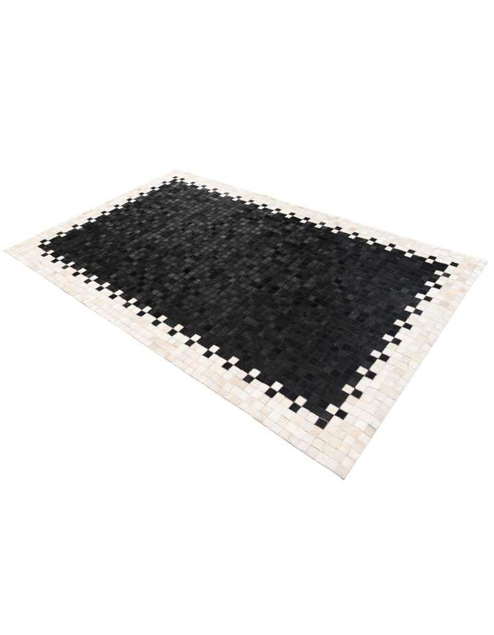 4' 11 x 7' 10 Cowhide Stocks Rug