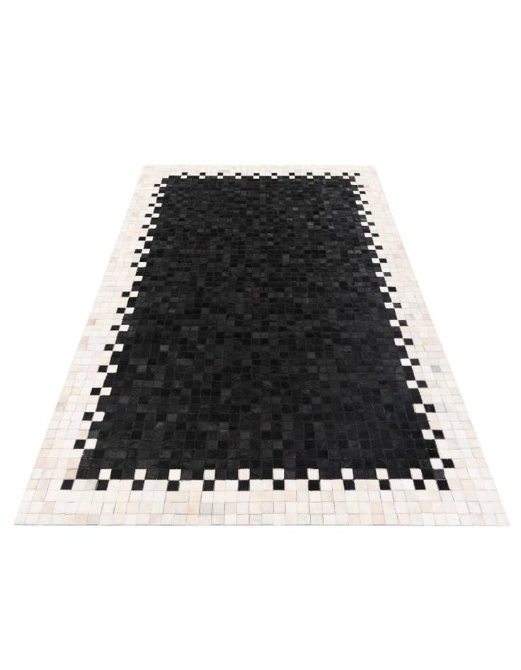 Detail image of 5' x 7' 10 Cowhide Stocks Rug
